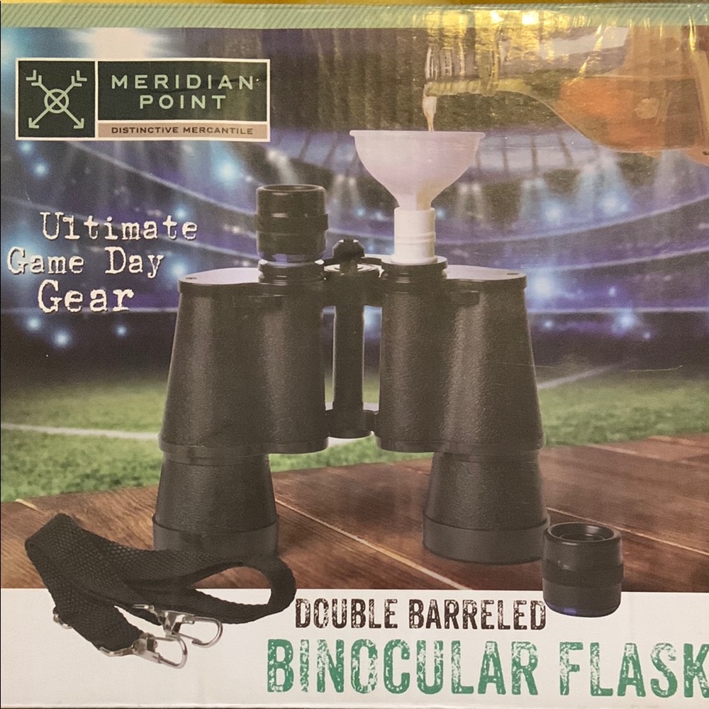 Meridian Point Double Barreled Binocular Flask
